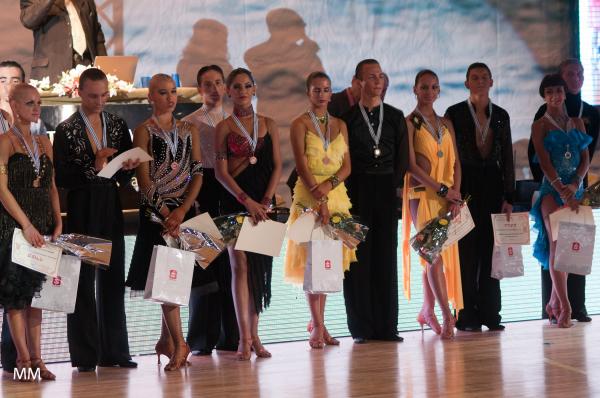 Фото бальные танцы награждение финалистов Открытого Чемпионата Израиля